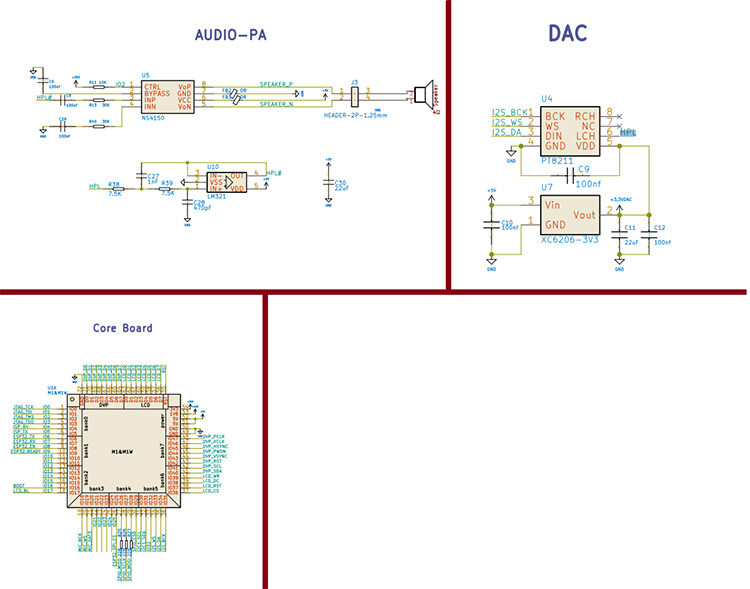 Circuit Diagram for Assistive Tech For Blind