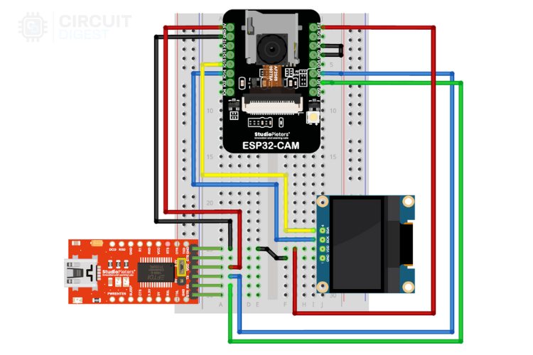 Circuit Diagram for the Object Detection