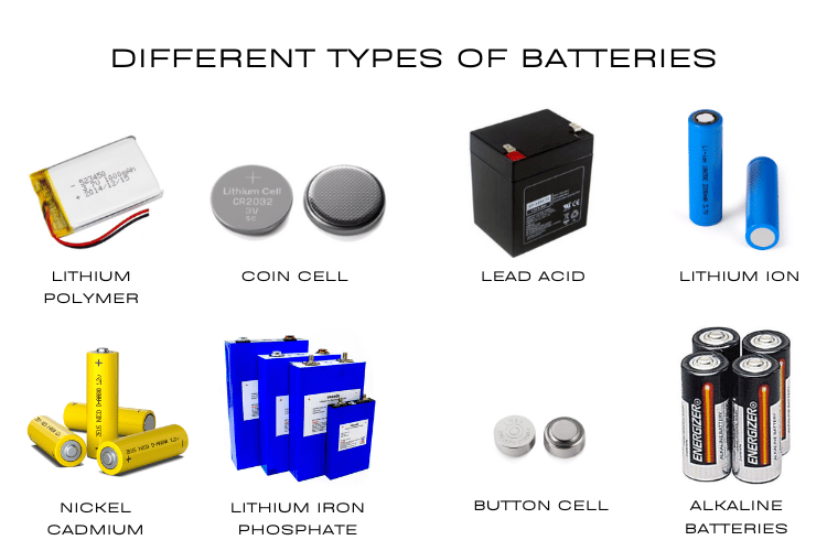 Different Types of Batteries