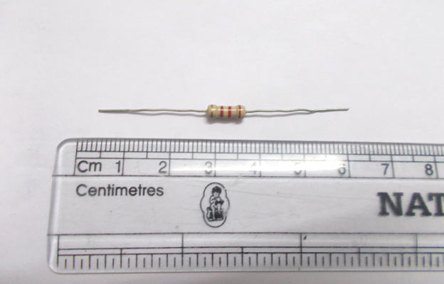 One watt-through hole-carbon type 