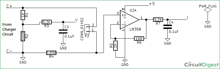 12v Battery Charger Circuit Diagram using LM317