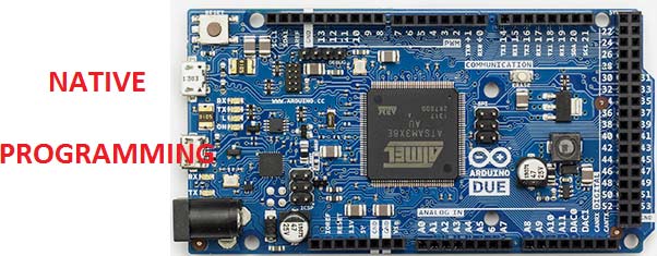 Arduino due board connectives