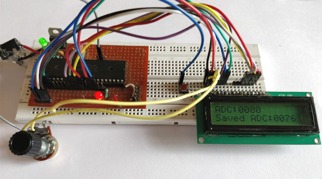 PIC16F877A EEPROM Tutorial