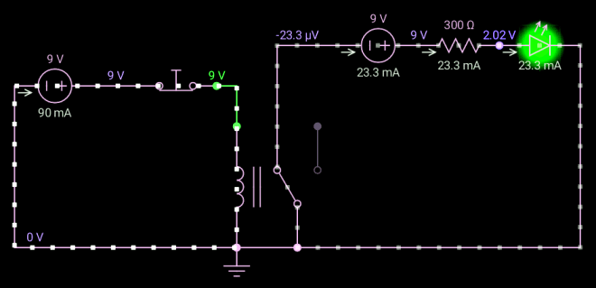 How Relay works in NORMALLY OPENED condition