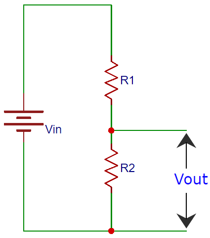 Voltage Divider Circuit Diagram