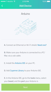 connect arduino