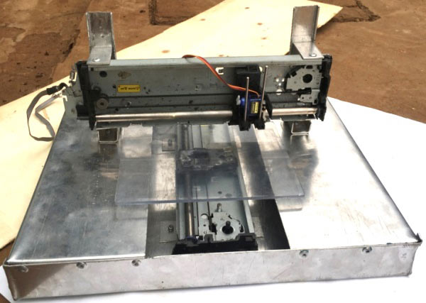 drawing glass platform for arduino CNC machine