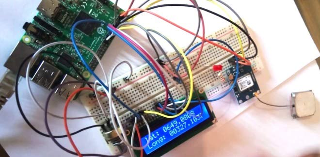 interfacing GPS module with Raspberry pi using UART