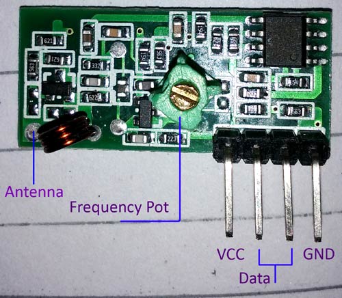 433MHz RF Receiver