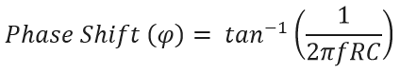 Phase shift formula