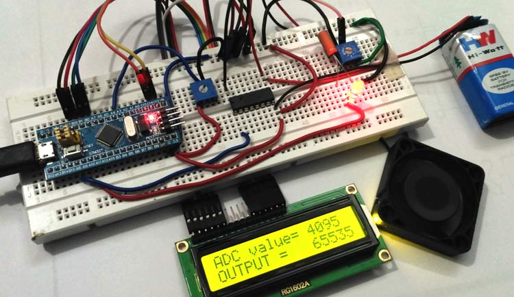 Pulse width Modulation with STM32F103C8