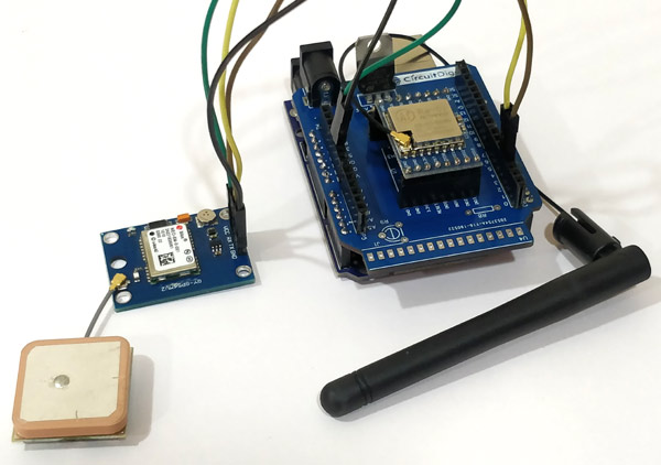 Connecting GPS module to LoRa Transmitter