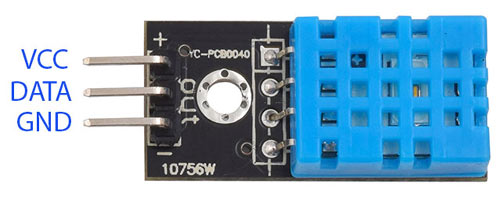 DHT11 Sensor Pinout