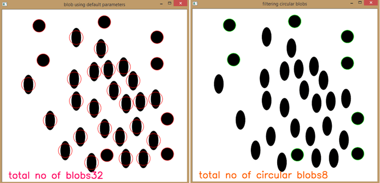 Filtering Blobs using OpenCV