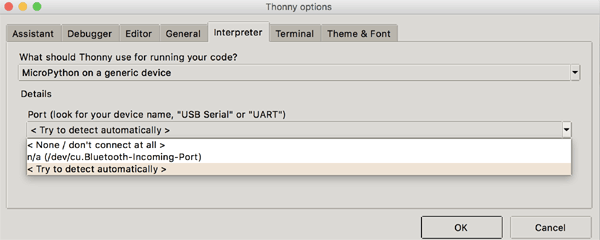 Setting Up Micropython for Programming ESP32