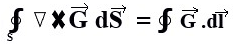 Stoke’s theorem