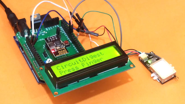 Testing the complete IoT based Arduino Attendance System