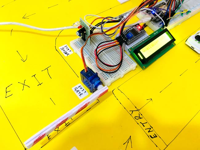 Testing IoT based Smart Parking System using ESP8266 NodeMCU