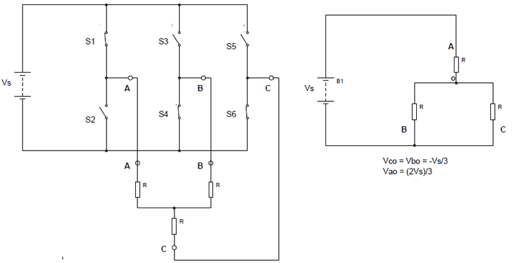 Three Phase Inverter- 180 Degree Conduction Mode