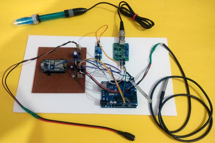 Arduino Aquaculture Monitoring System