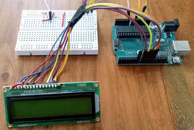 Arduino FreeRTOS Hardware Setup