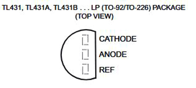 TL431 Pinout