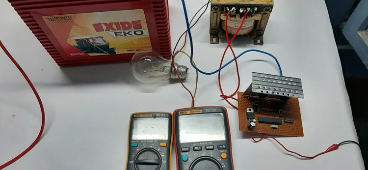 Testing TL494 PWM Inverter