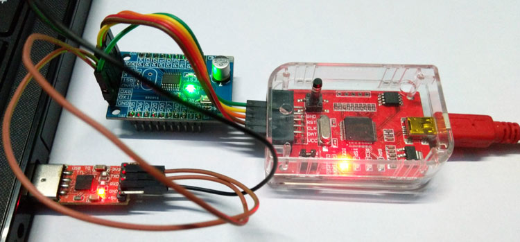 UART Communication with Nuvoton N76E003