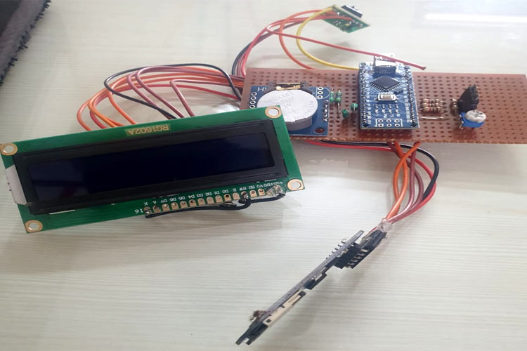 Digital IR Thermometer Setup