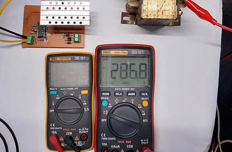 Working of PWM Signal Inverter