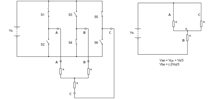 Three Phase Inverter- 180 Degree Conduction Mode