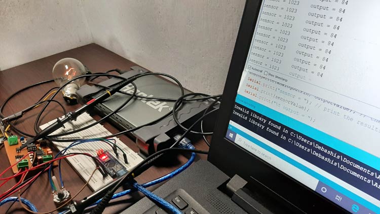 AC Phase Angle Control Circuit Working