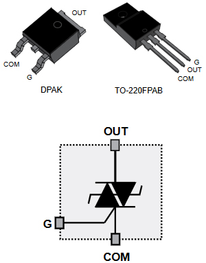 ACS TRIAC Pinout