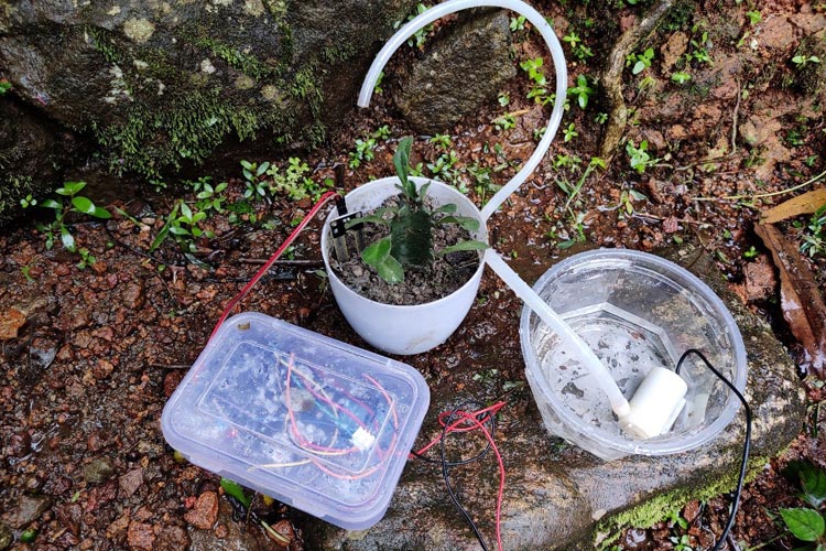 Automatic Irrigation System using an Arduino Uno