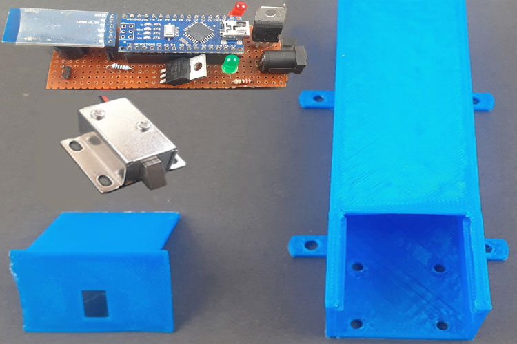 Biometric Solenoid Lock Casing