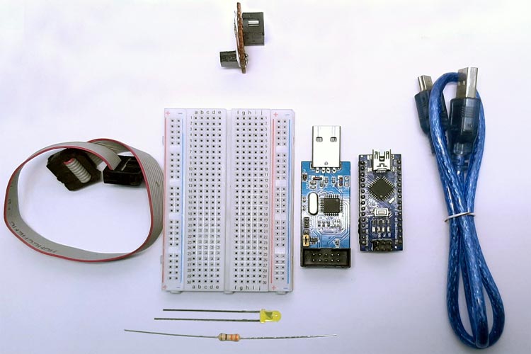 Components Required to Test Fuses in AVR