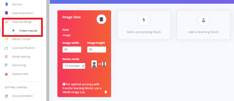 Impulse Page for Object Classification 