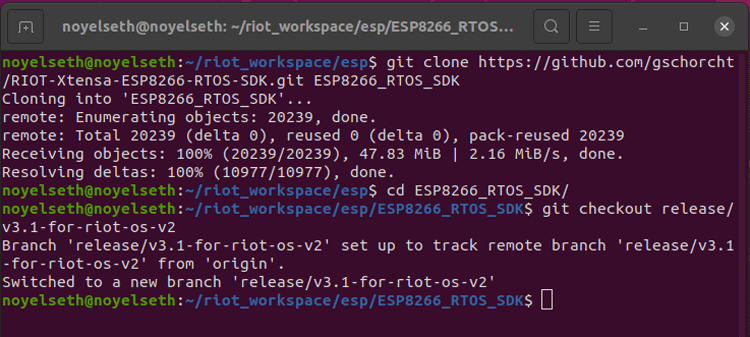 Download ESP8266 RTOS SDK