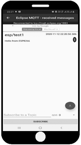 MQTT Communication using Arduino IDE