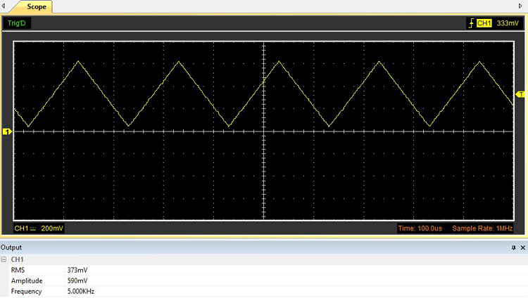 Testing AD9833 Based Function Generator