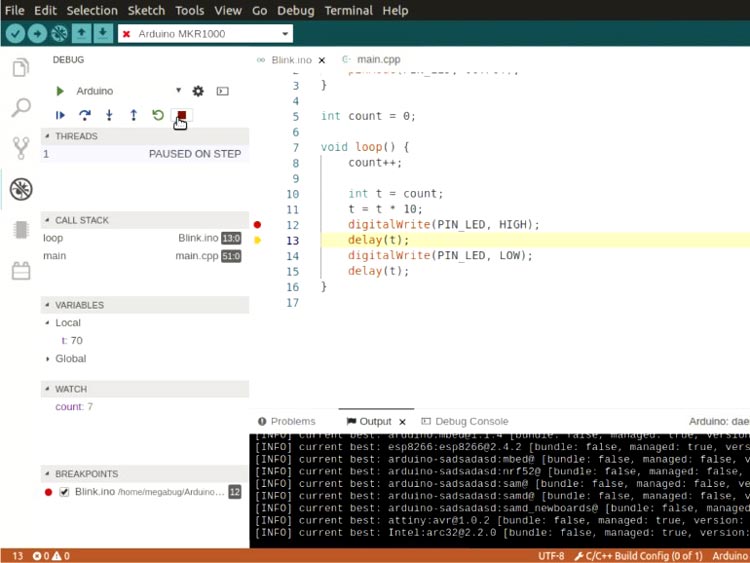 Arduino IDE Pro Debugging Tools