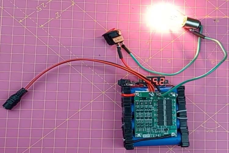 Battery Pack using BMS Module