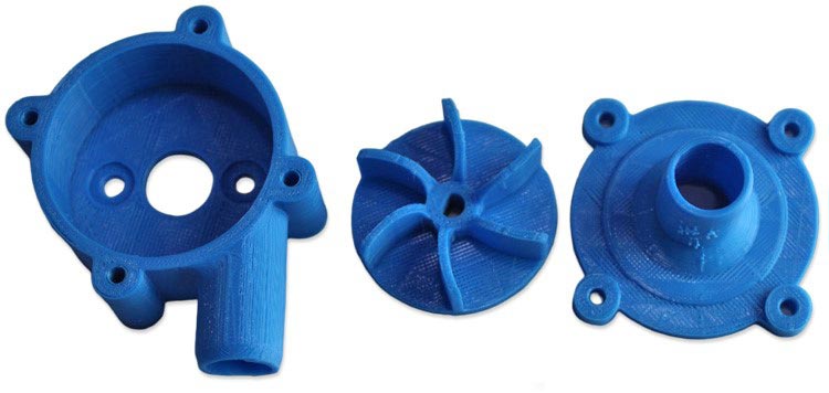 3D Printed Water Pump Casing