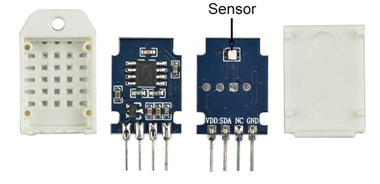 DHT22 Module Parts