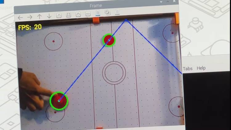 DIY Air Hockey Robot Movement Prediction