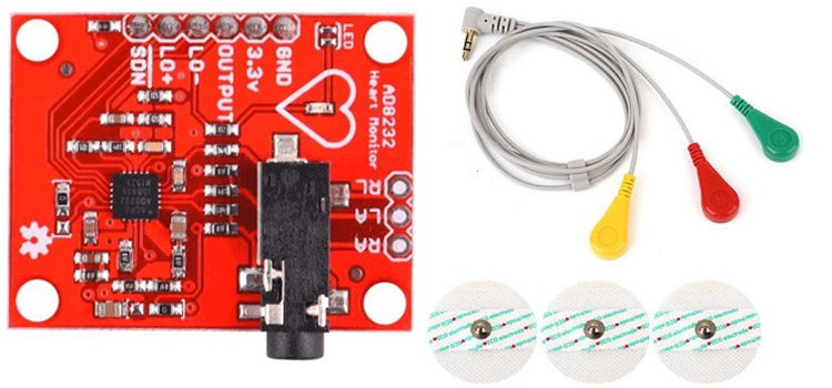 Heart Rate Monitor Sensor Module