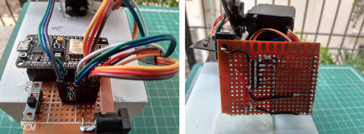 IoT Robotic Arm Circuit