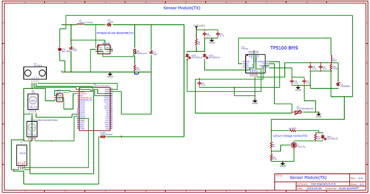 Sensor Module Schematic