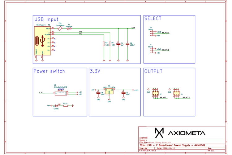 Schematics of  BreadBoost-C