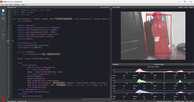 Screen Interface Processing Data